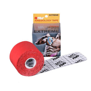 Кінезіо тейп Ares Extreme Червоний 5см*5м