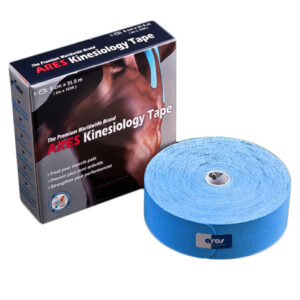 Кінезіо тейп Ares Bulk Classic Блакитний 5см*31,5м