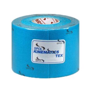 Кінезіо тейп Kinematics Синій 5см*5м