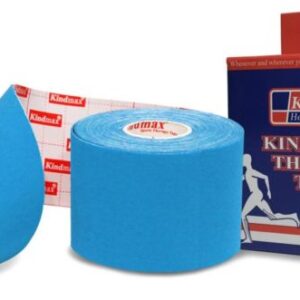 Кінезіо тейп Kindmax Блакитний 5см*5м
