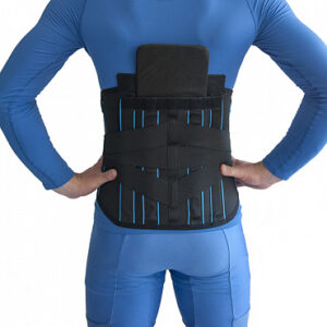 Бандаж стабілізуючий поперечно-крижовий, Алком 2053, розмір 5 (об.талії 116-125см) (чорний)