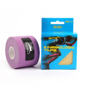 Кінезіо тейп Ocioli фіолетовий 2,5см*5м