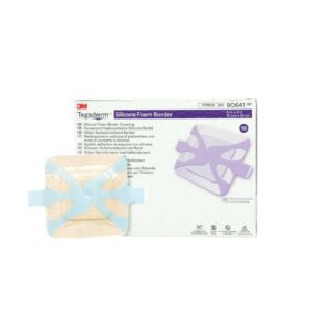 Tegaderm™ Силіконова пов’язка на зпіненій основі з окрайкою
