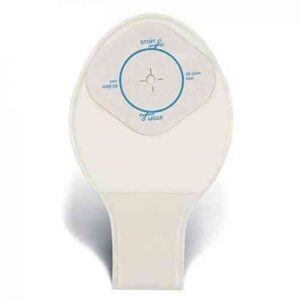 Калоприймач однокомп.,відкритий,прозорий 8-50 мм