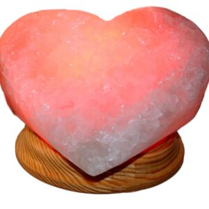 Сольова лампа "Серце червоне"