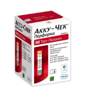 Тест-смужки "Акку-Чек Перформа" (Accu-Chek Performa) №50