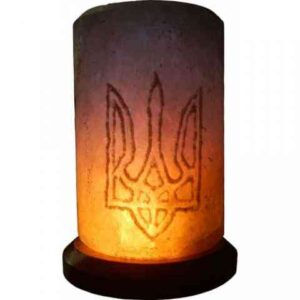 Сольова лампа "Свіча-Герб" 6кг кольорова
