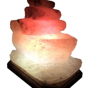 Сольова лампа "Кораблик " 4-5кг кольорова