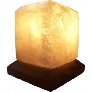 Сольова лампа "Кубик" 1кг кольорова