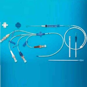 Набір для катетеризації (катетер 8,5Fr.x20см, наконечник, ковпачки на ін'єкційних портах, провідник
