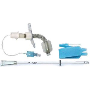 Трахеостомічна трубка армована з манжеткою, розмір 9,0