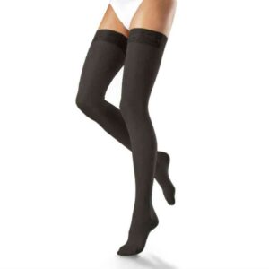 Панчохи медичні "BASIS MEDIKA" 2 клас компресії, короткі, закриті, чорні р.M