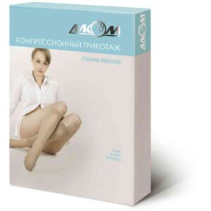 Гольфи жіночі 2 компресії лікувальні (чорні) розмір 2