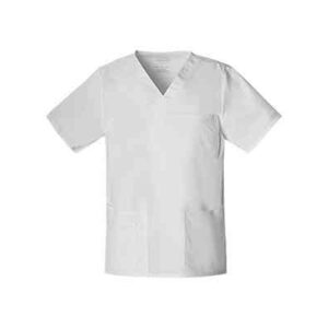 Топ unisex з трикутним вирізом колір білий, розмір XS