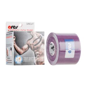 Кінезіо тейп Ares Classic Фіолетовий 5см*5м