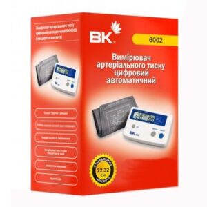 Тонометр для вимірювання артеріального тиску цифровий автоматичний ВК 6002 (стандартна манжета)