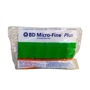 Шприц інсуліновий стерильний 0,5мл., U-100, голка 30G BD