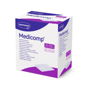 Серветка Медікомп (Medicomp) 7,5см *7,5см , 2шт. в пакунку