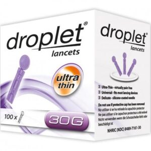 Ланцети Droplet 30 G, 100 шт.
