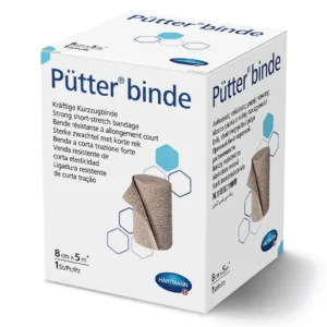Бинт еластичний Путербінд (Putterbinde) 8см*5м, 1шт/уп