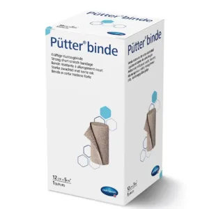 Бинт еластичний Путербінд (Putterbinde) 12см*5м, 1шт/уп