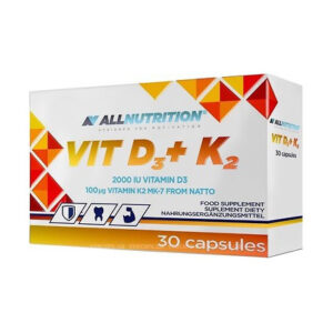 Вітамінно-мінеральний комплекс D3 + K2 - 30 капс. All Nutrition