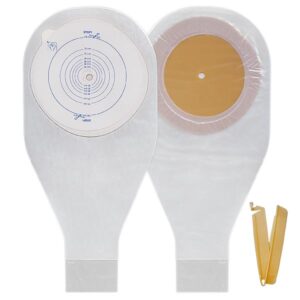 Калоприймач однокомп.,відкритий,прозорий 8-100 мм