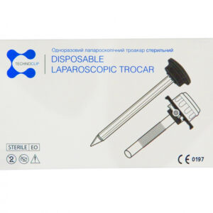 Лапороскопічний троакар одноразового використання стерильний Technoclip TCCA15M