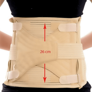 Корсет попереково-крижовий, бежевий, XXL