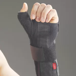 АУРАФІКС Бандаж на променевозап'ястний суглоб з фіксацією пальця 3608 р.унів лев.