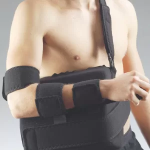 АУРАФИКС Бандаж на плічовий суглоб з подушк.45/60 град.