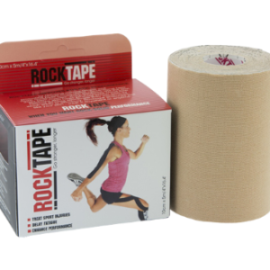 Кінезіо тейп Rock Tape Mini Big Daddy 5m х 10cm H2O бежевий