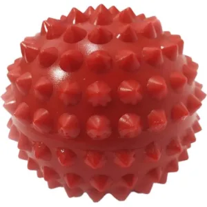 М'яч масажний 9 см, 200 г, червоний