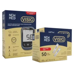 Глюкометр Visio + 100 тест-смужок