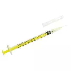 Шприц ALEXPHARМ інсуліновий стер. 1мл.,U-100 голка з'ємна 27G (0,4*13мм)