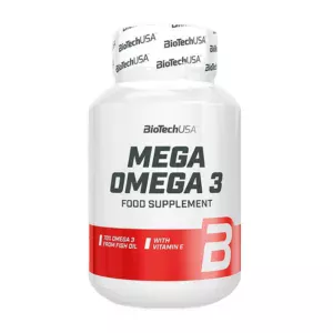 Жирні кислоти Biotech Mega Omega 3 90 caps (Made in EU)