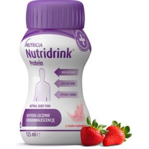Нутрідрінк Протеїн зі смаком полуниці 125 мл, 4 шт.
