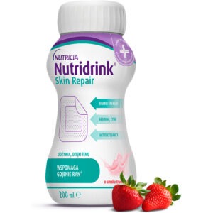 Ентеральне харчування Нутрідрінк Скін Репеар зі смаком полуниці 200 мл.,4 шт.